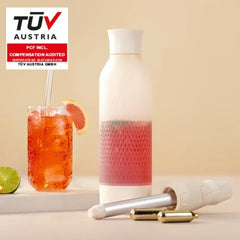 Starter set aparat sifon Twist'n Sparkle Virtuoso, 950 ml, Ivory - iSi