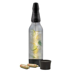Starter set aparat sifon Twist'n Sparkle Virtuoso, 950 ml, Onyx - iSi