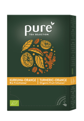 Tchibo Pure Tea Orange Turmeric BIO – Infuzie, 25 plicuri