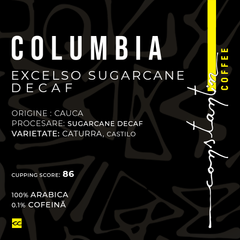 Columbia-Excelso-Sugarcane-Decaf-Caracteristici