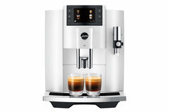 JURA Automate de cafea E8 Piano White (EC)