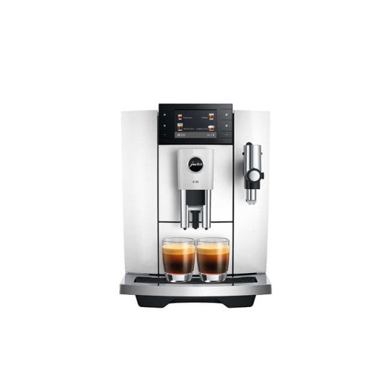 Espressor automat JURA E8 Piano White (ED)