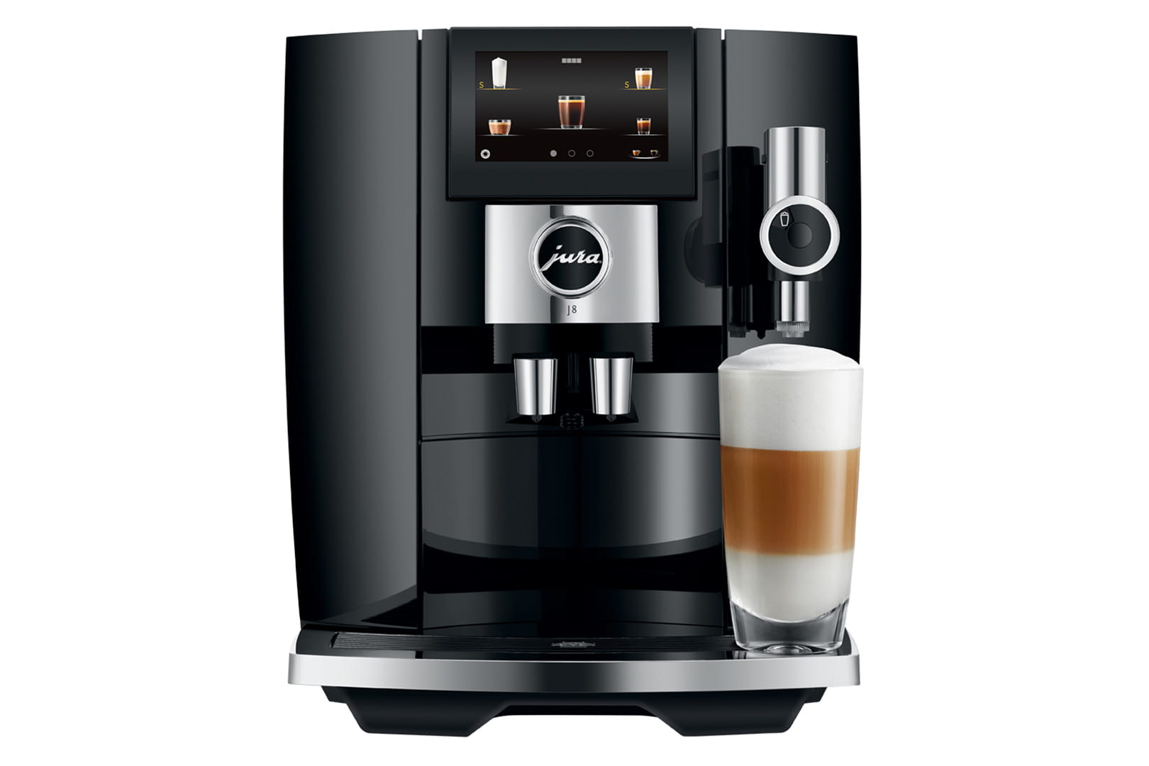 Aparat de Cafea Jura J8 Piano Black (EA) - Espressor Automat