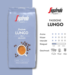 Cafea Boabe Segafredo Passione Lungo 1 kg