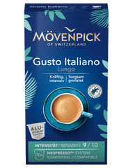 Capsule cafea Mövenpick Gusto Italiano Lungo 10 buc a 5,7g