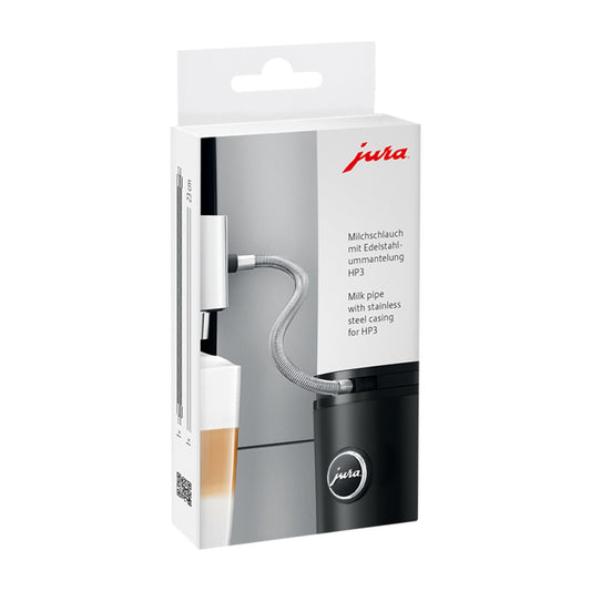 JURA Conducta de lapte cu carcasa din otel inoxidabil HP3
