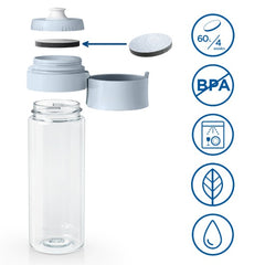 Sticla filtranta BRITA Vital 600 ml (Lightblue) + 2 filtre MicroDisc