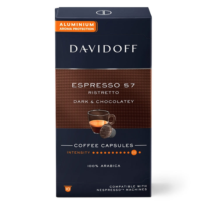 Cafea DAVIDOFF Capsule Café Espresso 57 Ristretto 55 g tip Nespresso