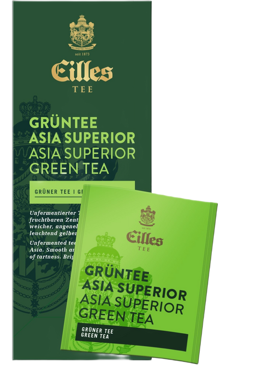Ceai verde EILLES TEE Grüntee Asia Superior cutie 25 plicuri