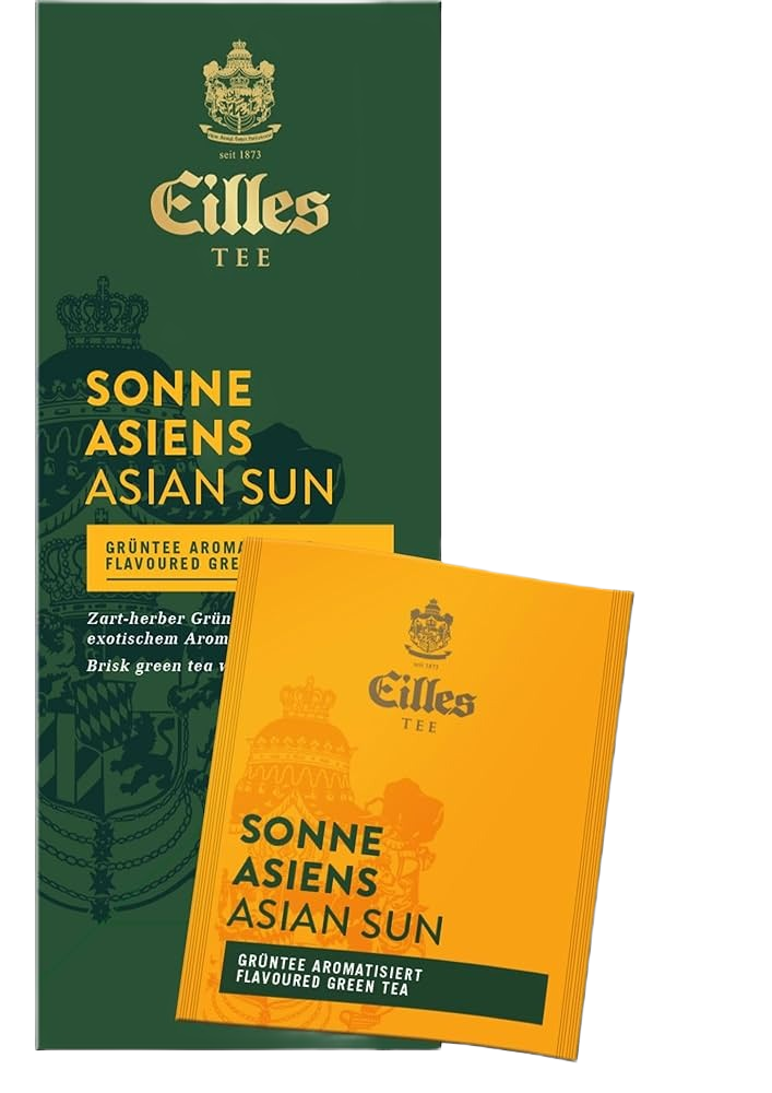 Eilles Tee Green Tea Asian Sun - Tea Bag Deluxe 25 plicuri
