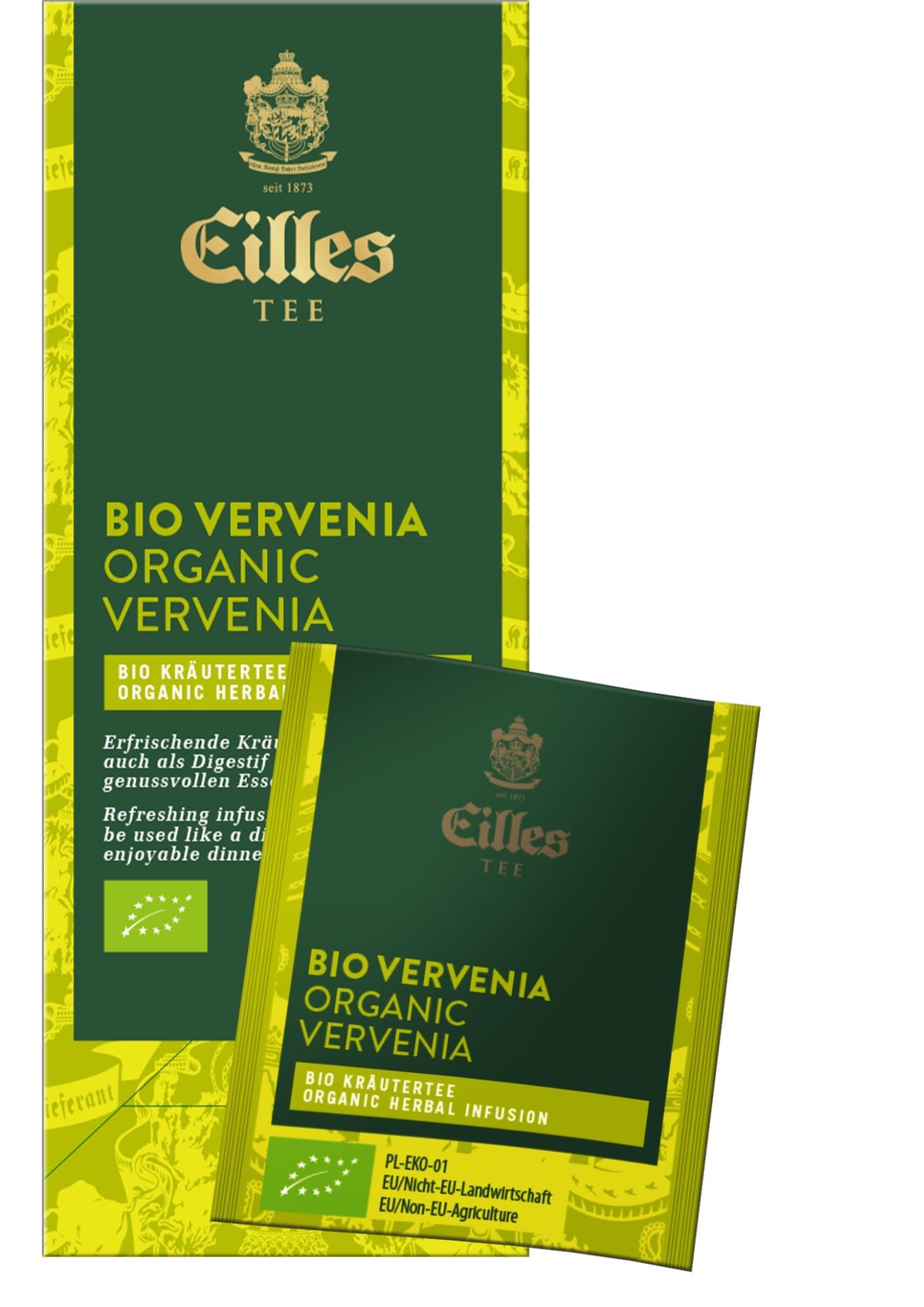 Ceai EILLES TEE Bio Vervenia cutie 25 plicuri