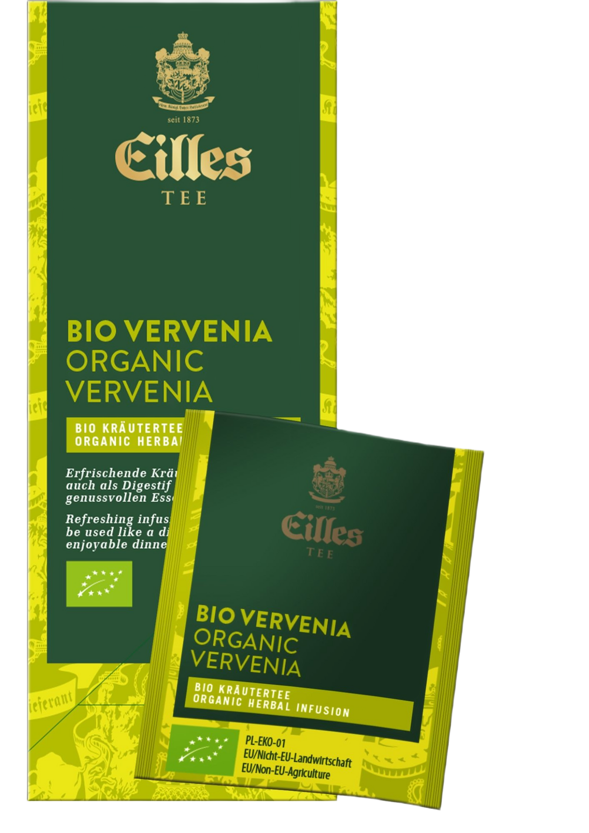 Ceai plante EILLES TEE Bio Vervenia cutie 25 plicuri