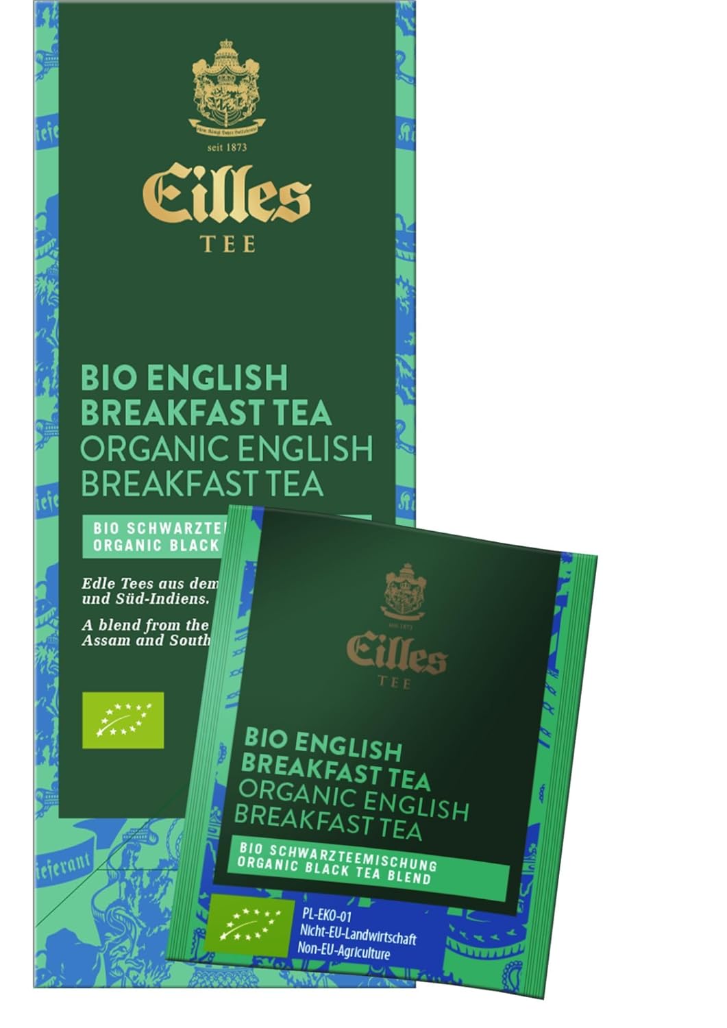 Ceai EILLES TEE Bio English Breakfast cutie 25 plicuri