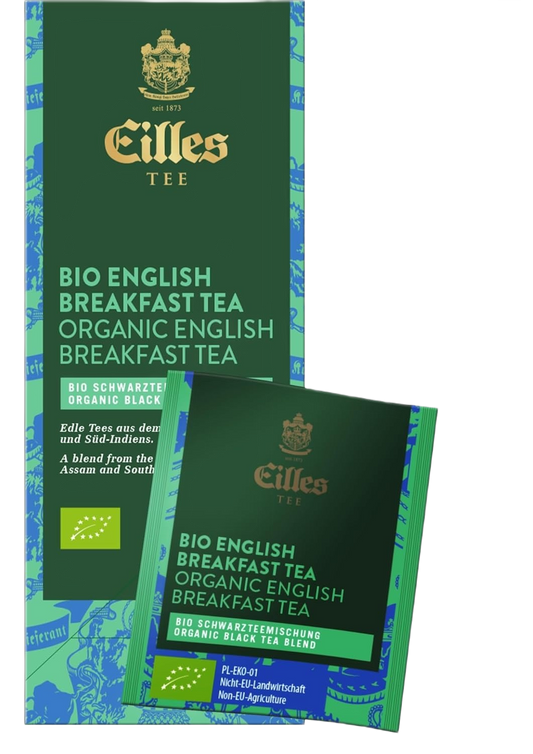 Ceai negru EILLES TEE Bio English Breakfast cutie 25 plicuri