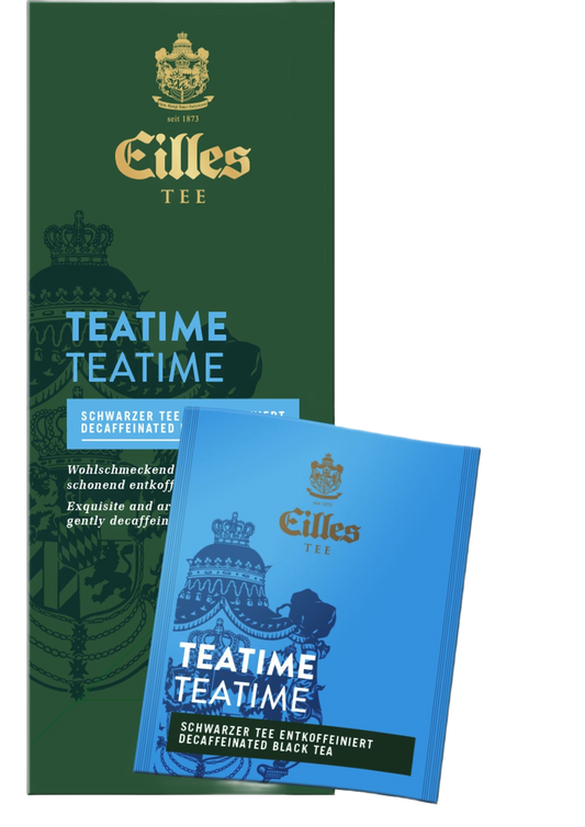 Ceai negru fara cofeina EILLES TEE Teatime cutie 25 de plicuri