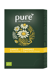 Tchibo Pure Tea Mușețel BIO – Infuzie de plante, 20 plicuri