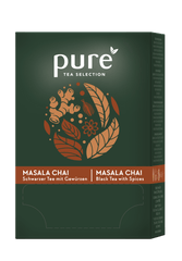 Tchibo Pure Tea Masala Chai – Ceai negru, 25 plicuri