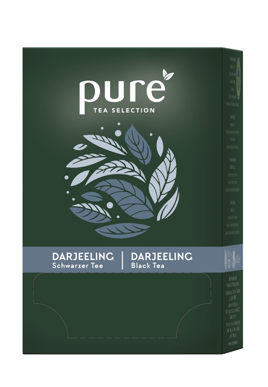 Tchibo Pure Tea Darjeeling BIO – Ceai negru, 25 plicuri