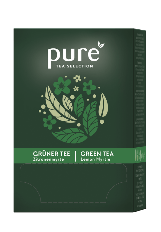 Tchibo Pure Tea Verde cu Lămâie – Ceai verde, 25 plicuri