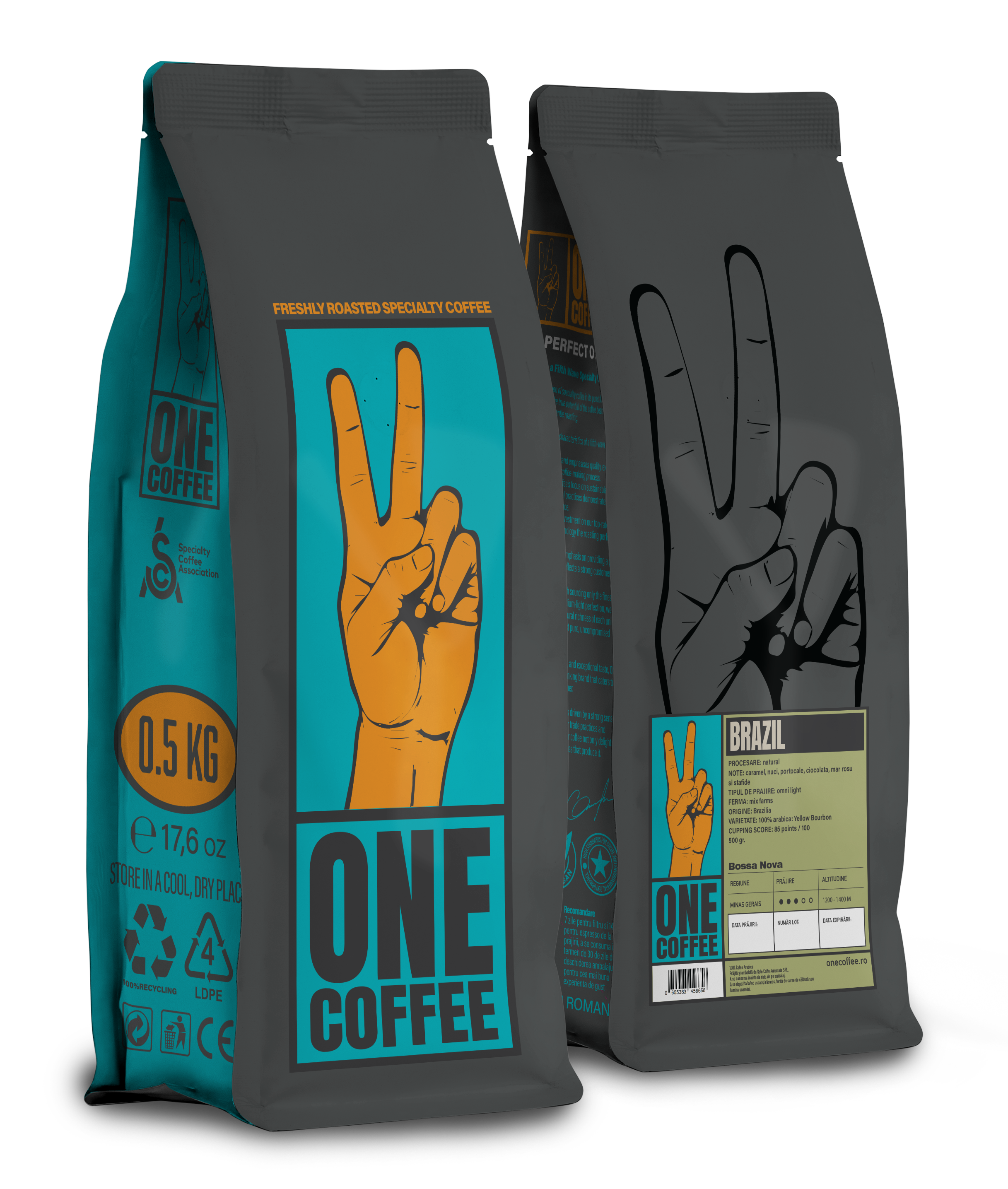 ONE Brazil Bossa Nova cafea de specialitate boabe