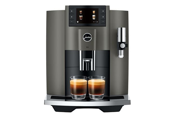 JURA Automate de cafea E8 Dark Inox (EC)