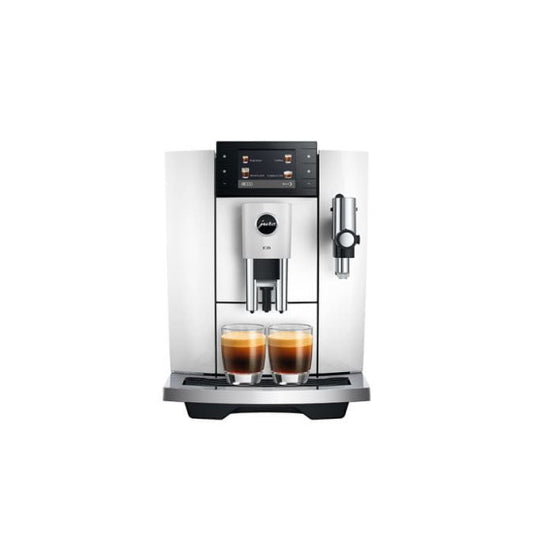 Espressor automat JURA E8 Piano White (ED)