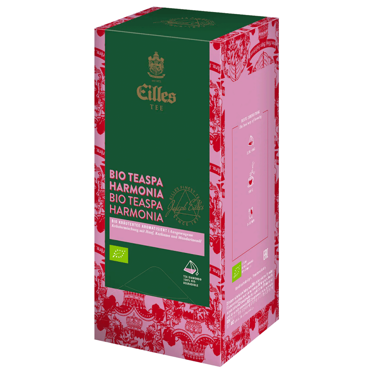 Ceai EILLES TEE LWS Bio TeaSpa Harmonia cutie 20 plicuri