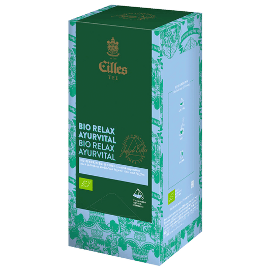 Ceai EILLES TEE Luxury World Selection ORGANIC RELAX AYURVITAL, cutie 20 plicuri