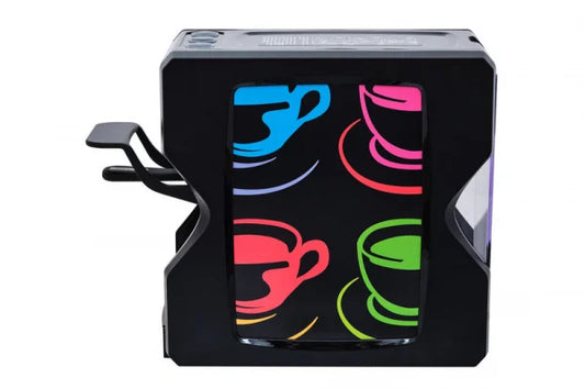 Espressor capsule Andy pentru 5 tipuri diferite,  negru