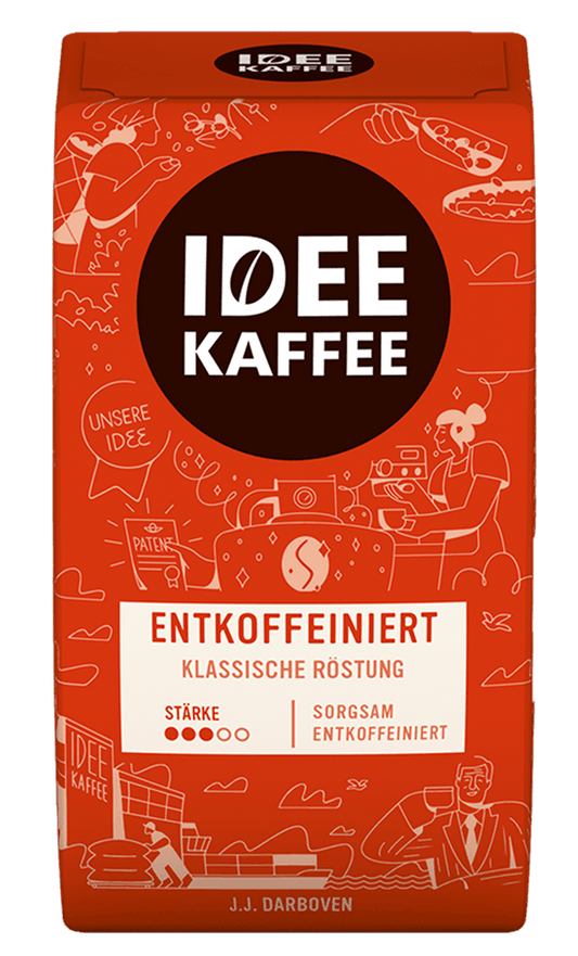 Cafea fara Cofeina Macinata Idee Kaffee Elegant 500g
