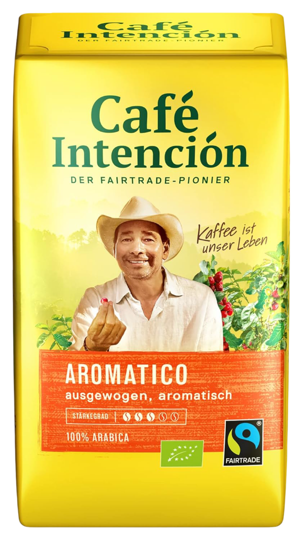Cafea macinata Cafe Intencion Bio Aromatico vid 500g