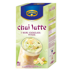 Chai Latte Kruger cu Ciocolată Albă și Fistic 250g 10 portii