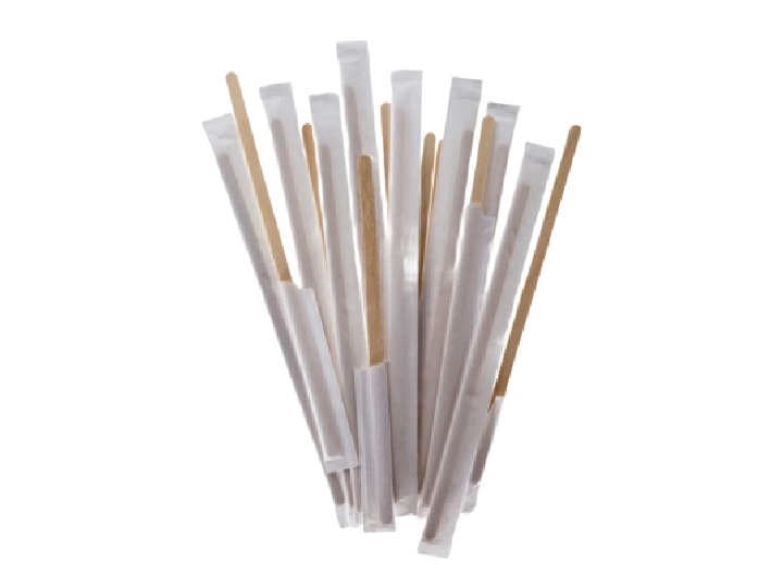 Palete cafea lemn 140 mm ambalate individual