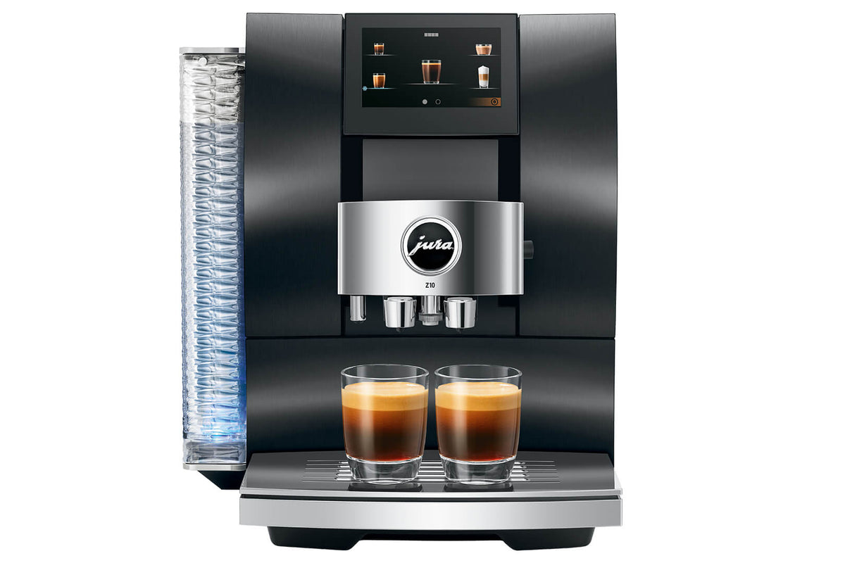 JURA Automate de cafea Z10 (EA) Aluminium Dark Inox Signature Line