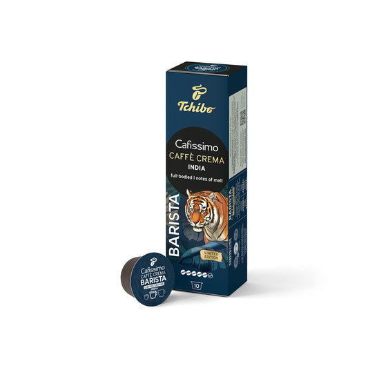 Capsule Tchibo Cafissimo Barista Caffe Crema, note de cereale, cutie 10 capsule