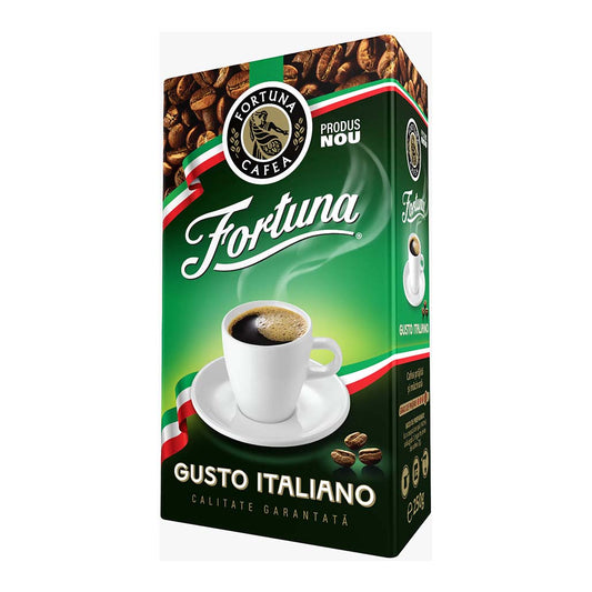 cafea-fortuna-verde-macinata-gusto-italiano