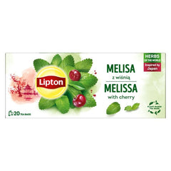 Ceai LIPTON Melissa, Roinita si Cirese , 20 pliculete