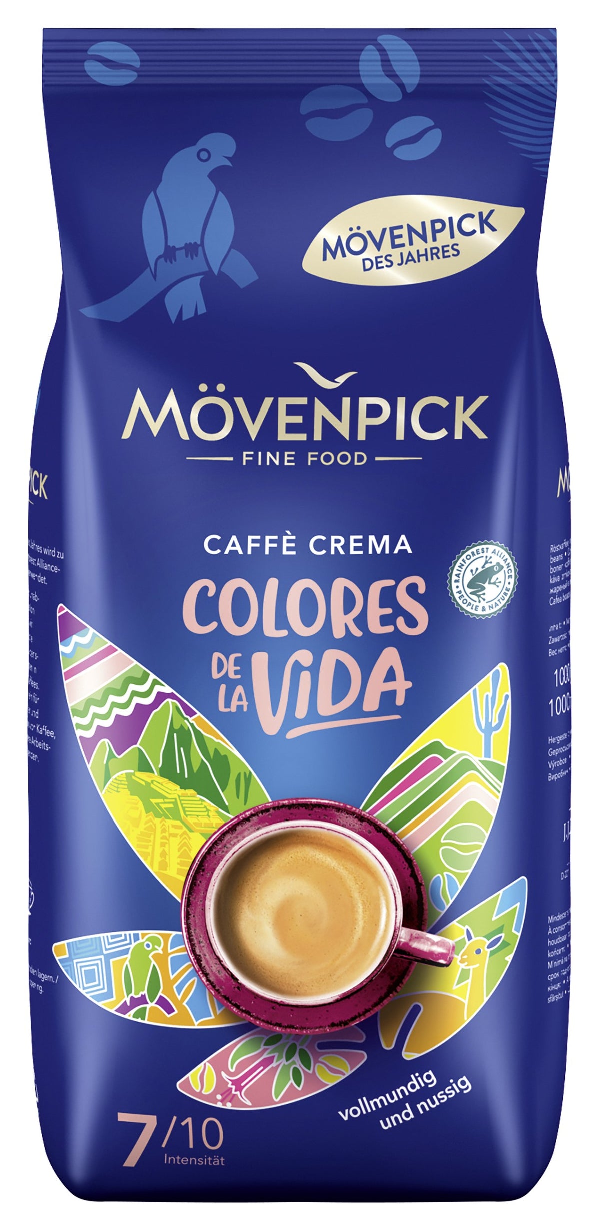 Cafea Movenpick Boabe Colores de la Vida 1 kg