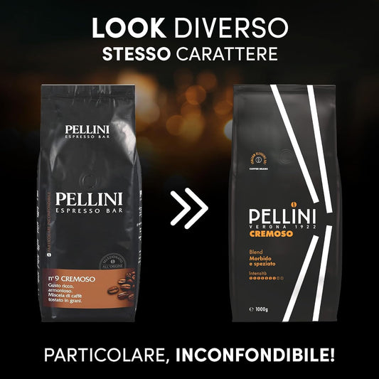 Pellini Espresso Bar Cremoso Cafea Boabe 1 kg