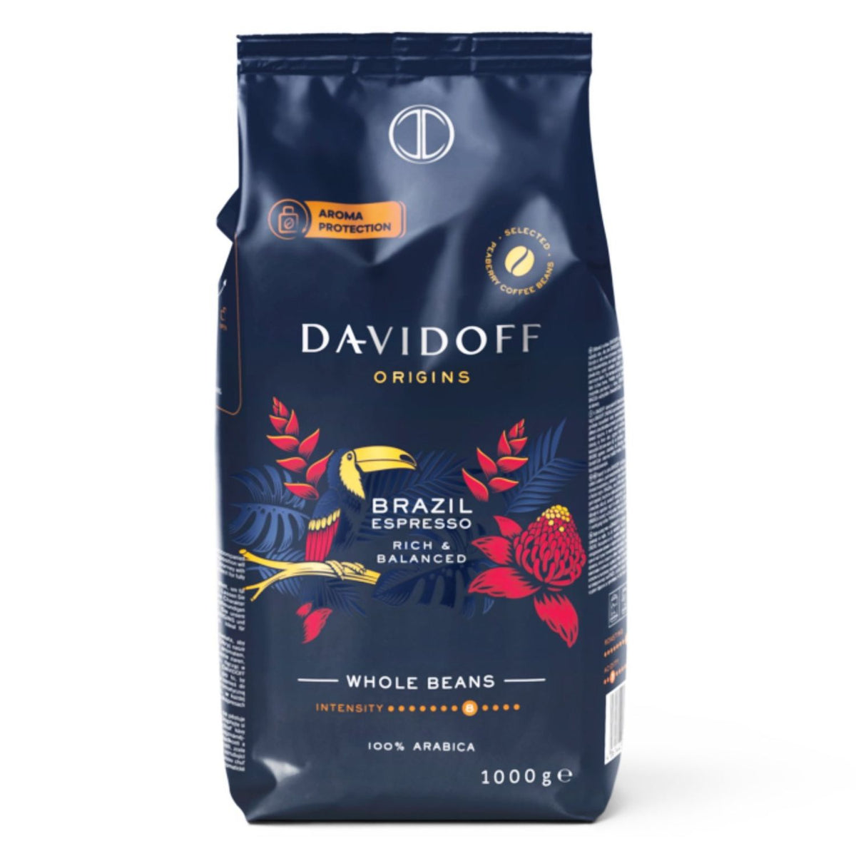 Cafea DAVIDOFF Origins Brazil Espresso boabe 1 kg