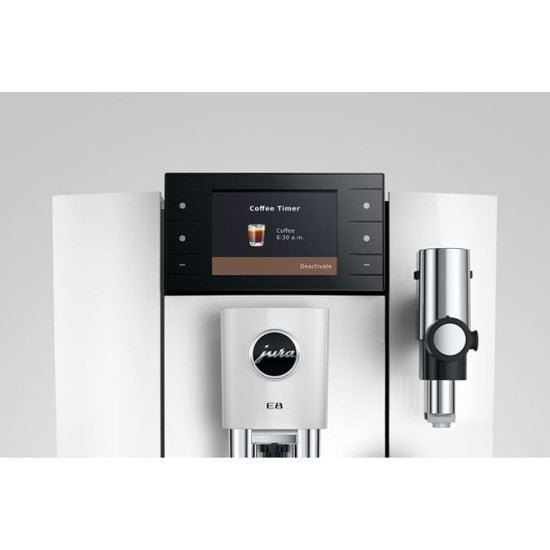 JURA E8 Piano White (ED), imagine de prezentare 7