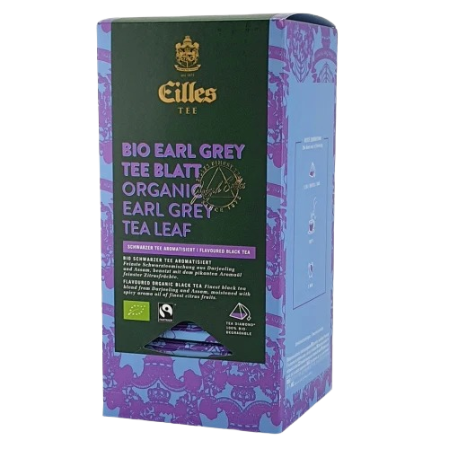 Eilles Tee Earl Gray Bio Premium ceai negru cutie 20 plicuri