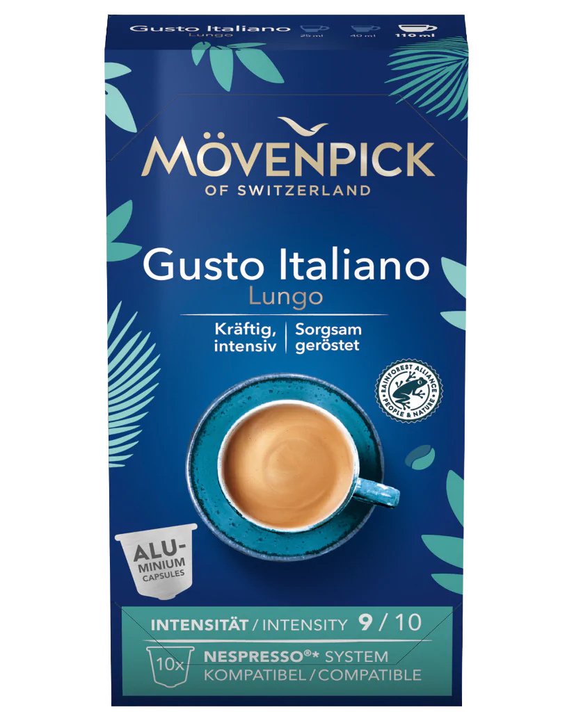 Möv. Gusto Italiano Lungo 10 Kapseln a 5,7g