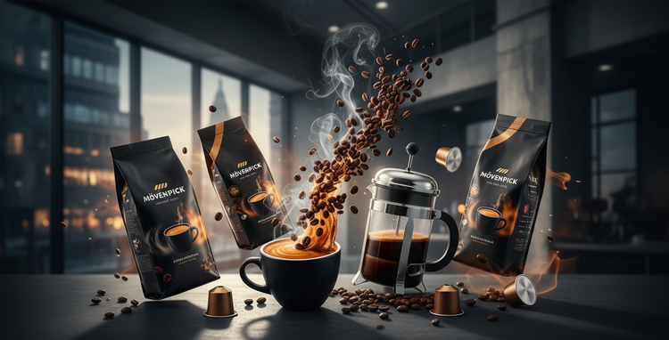 Hero Banner Coffee Corner - Cool & Modern