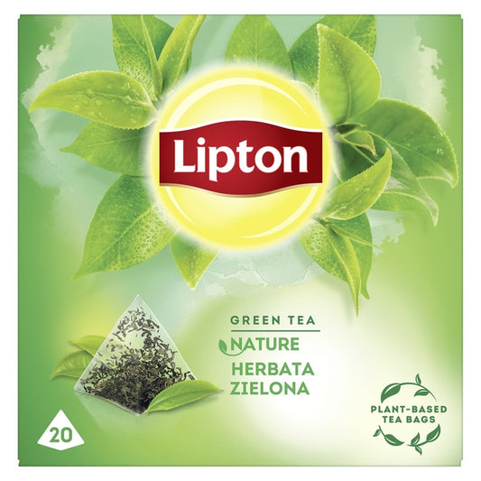 Ceai verde LIPTON Nature 20 pliculete piramidale