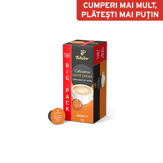 Capsule Tchibo CAFISSIMO Caffe Crema Rich Aroma, cafea  30 buc